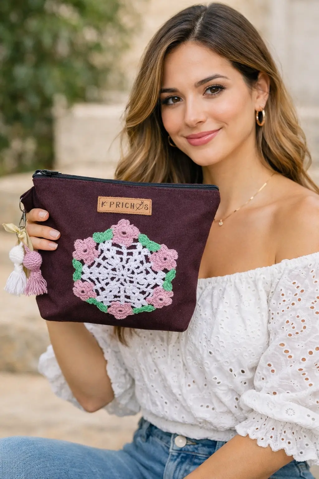Neceser Crochet Garden