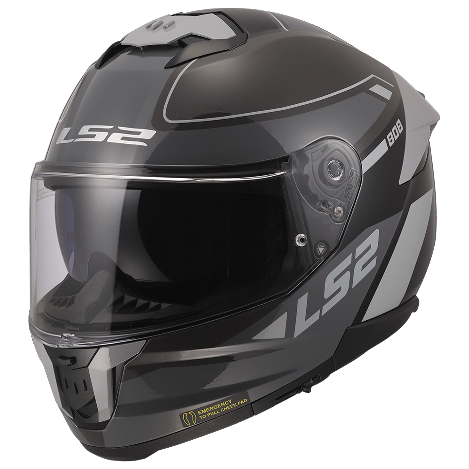 CASCO LS2 FF808 STREAM II - GRAN - GRIS
