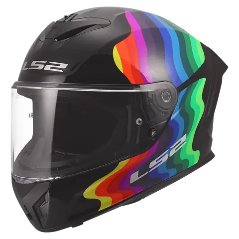 CASCO LS2 FF820 RAPID III - FLOW - BLACK MULTI