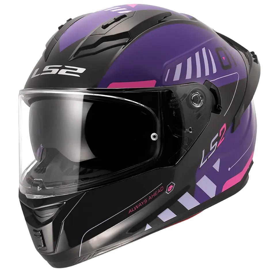 LS2 FUSION - GEAR LILA
