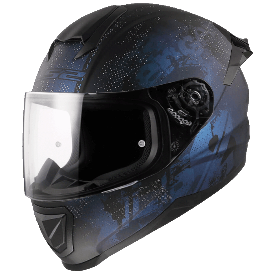 CASCO LS2 FF802 FLASH II - POWER - MATTE AZUL