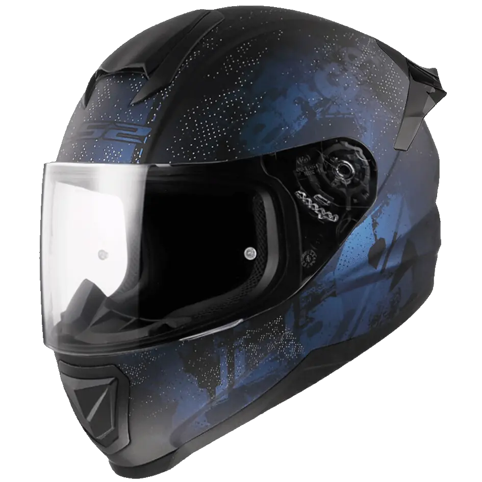 CASCO LS2 FF802 FLASH II - POWER - MATTE AZUL
