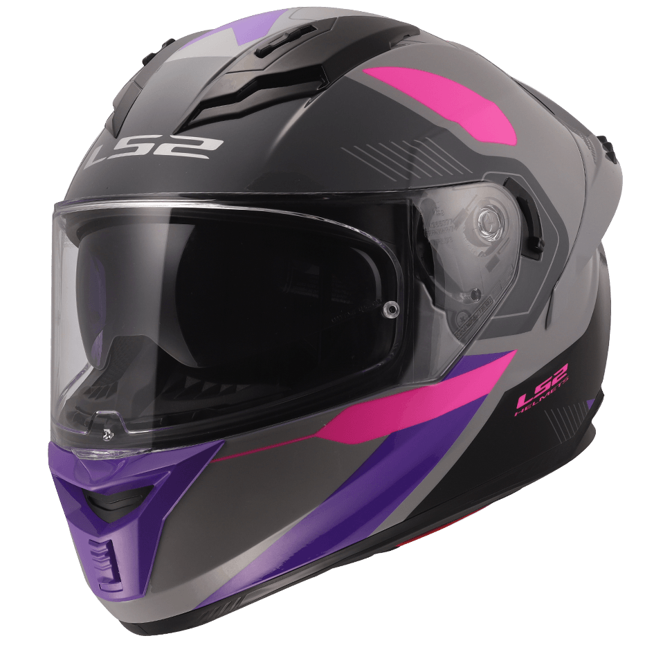CASCO LS2 FUSION - RAZOR FUCCIA