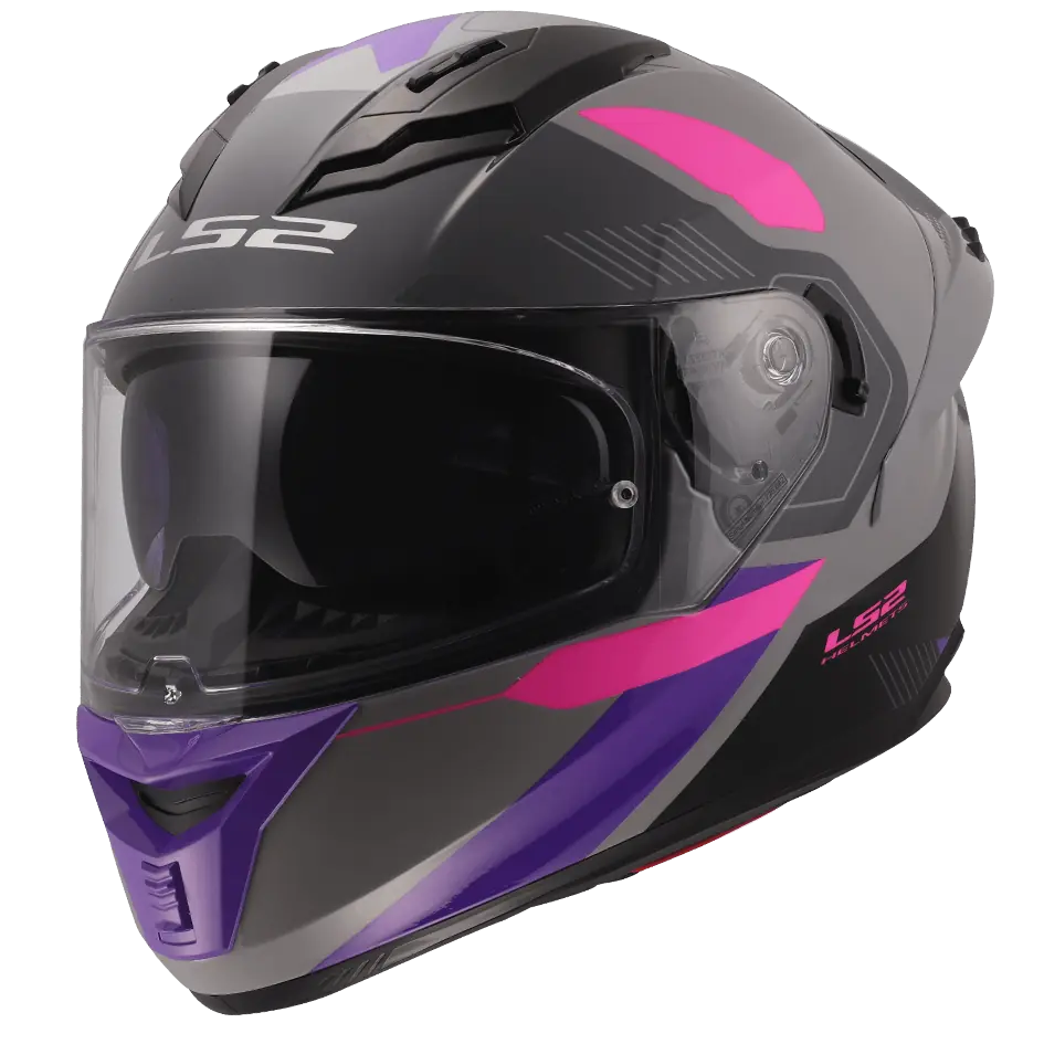 CASCO LS2 FUSION - RAZOR FUCCIA