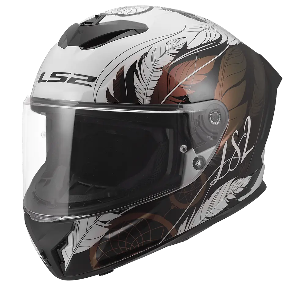 LS2 FF820 RAPID III - BOHO - WHITE BLACK PINK