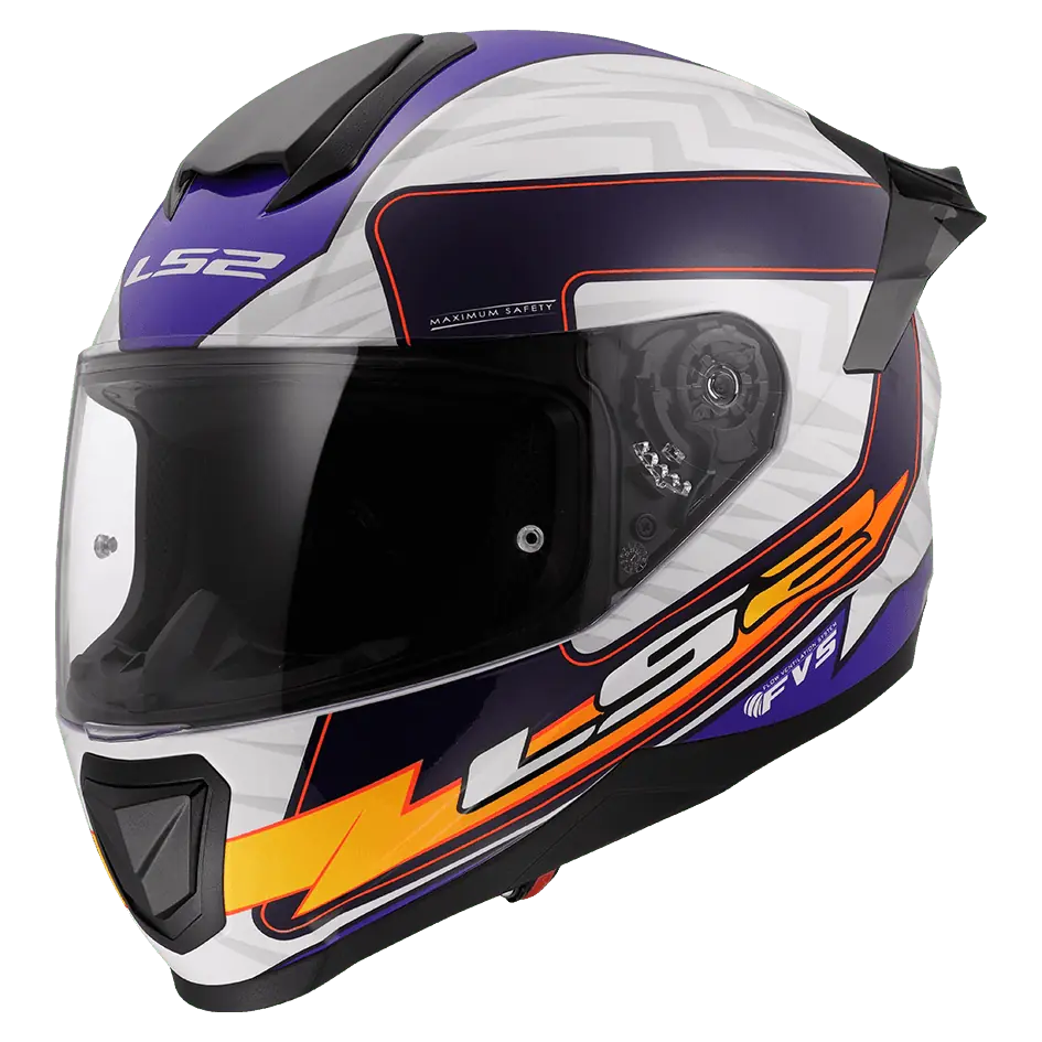 LS2 FF802 FLASH II - ENERGY - BLACK PURPLE WHITE