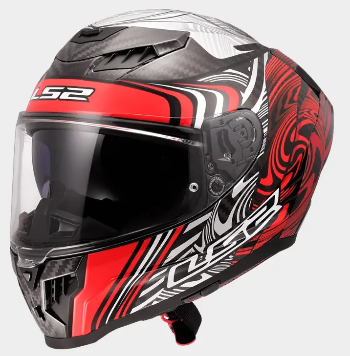 LS2 FF807 DRAGON - ENTHUM - RED