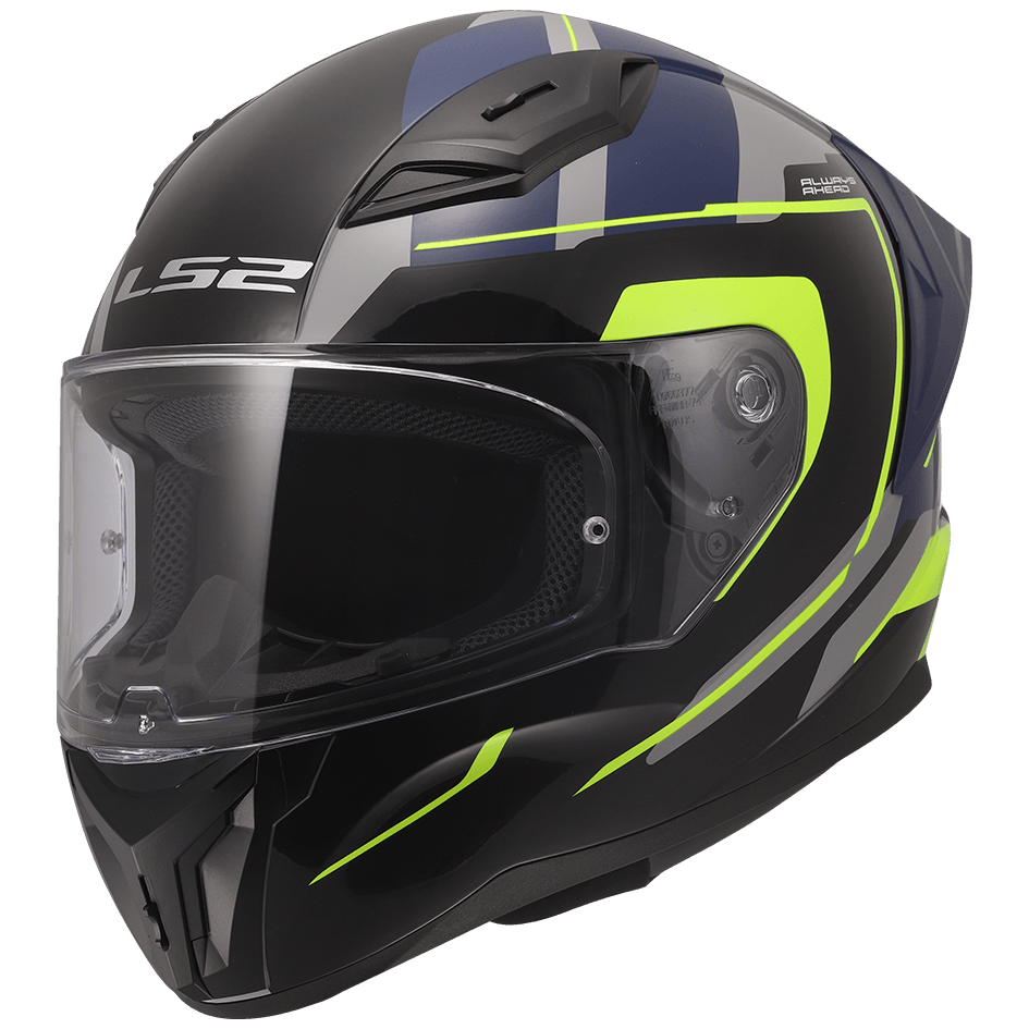 LS2 FF810 VIGO - FOKUS - MATT GREY NEON YELLOW