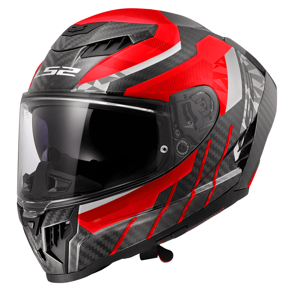 LS2 FF807 DRAGON - TRAX - RED