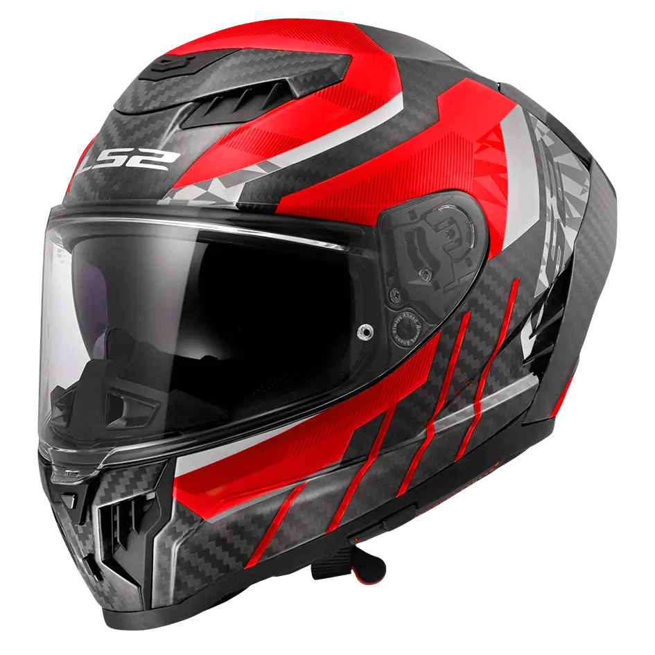 LS2 FF807 DRAGON - TRAX - RED