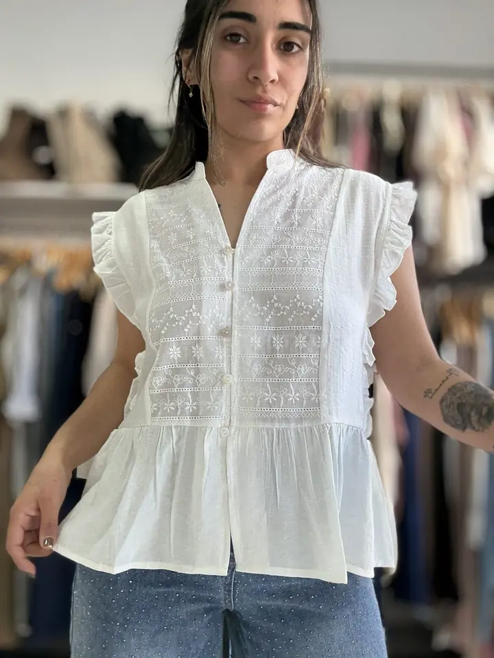 Blusa LENA blanca
