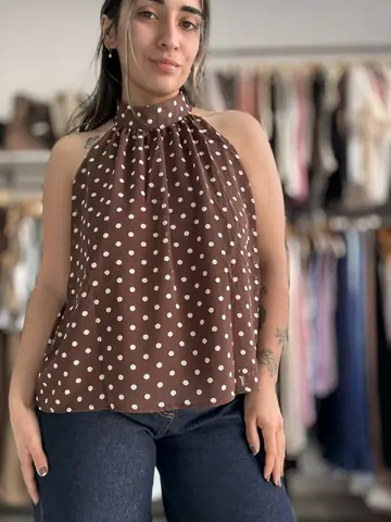 Blusa PARIS chocolate