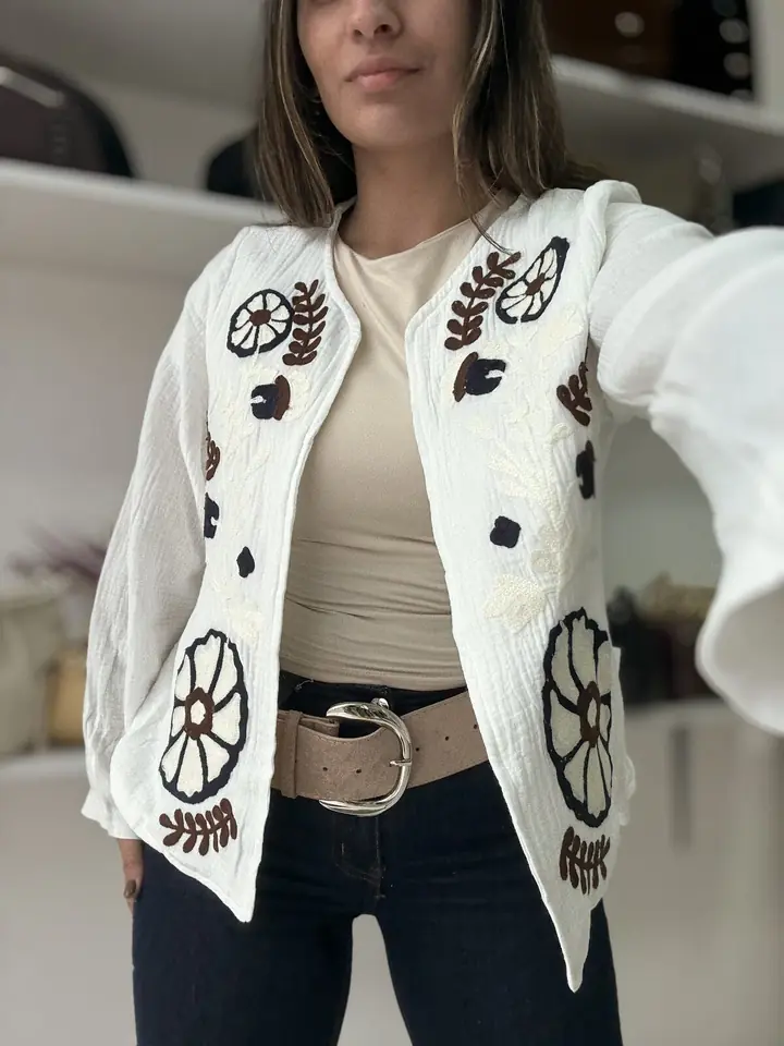 Sobrecamisa FRIDA blanca