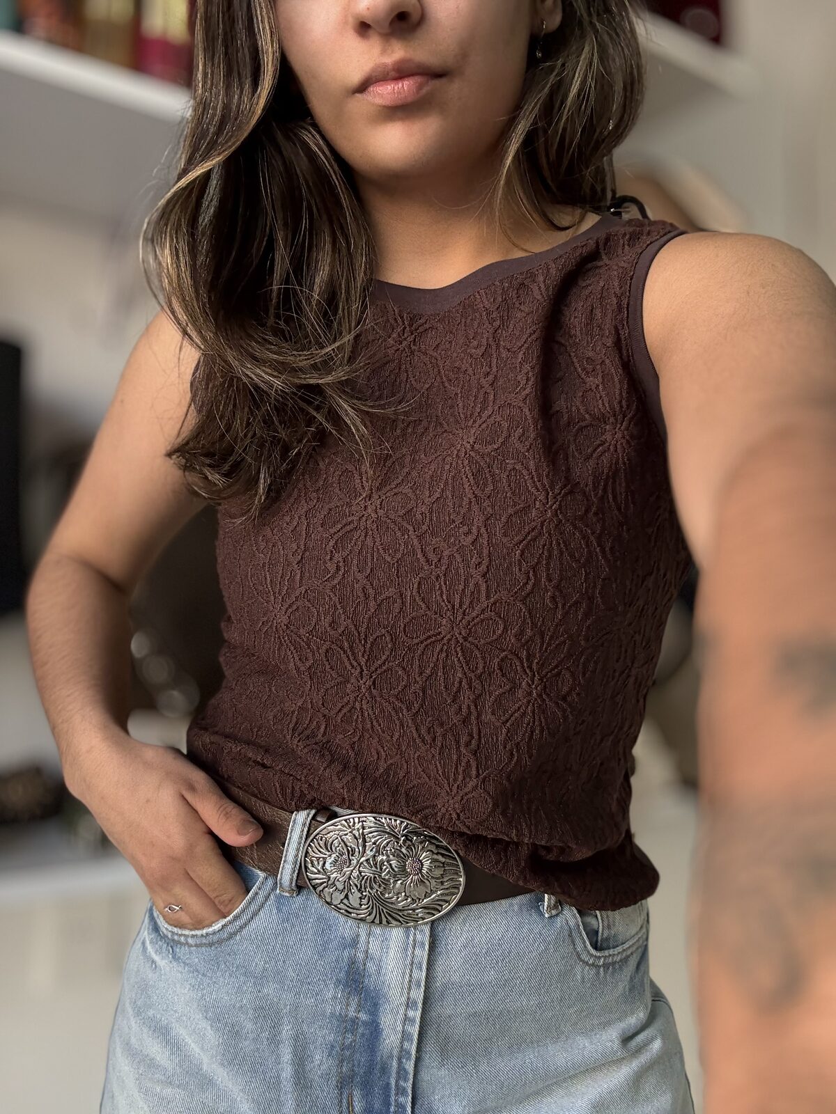 Musculosa DALIA chocolate