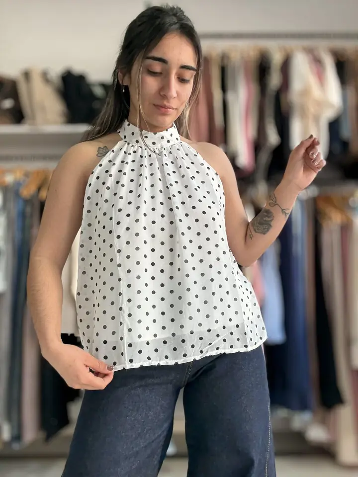 Blusa PARIS blanca