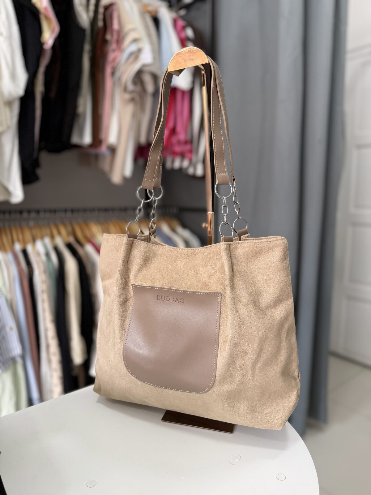 bolso BUDBAO de gamuza