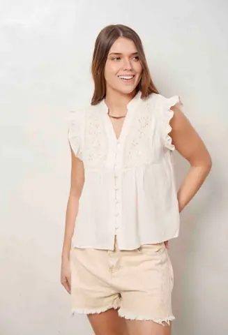 Blusa INDIE crema