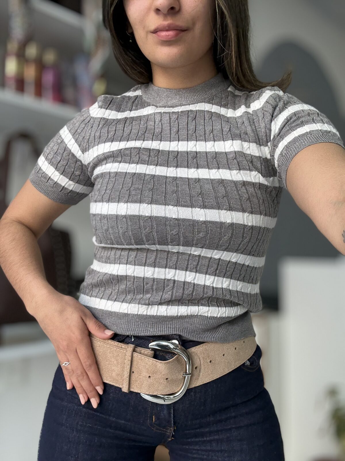 Remera COMODÍN gris