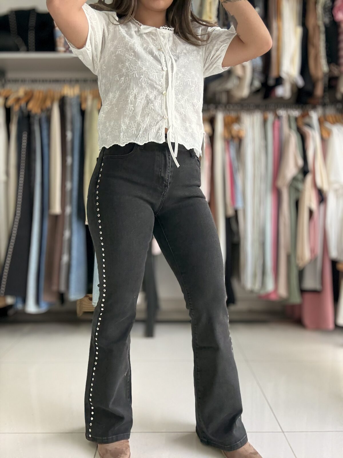Jeans OXFORD tachas