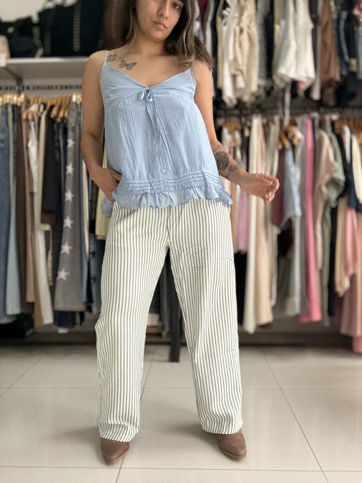 Palazo RAYAS celeste
