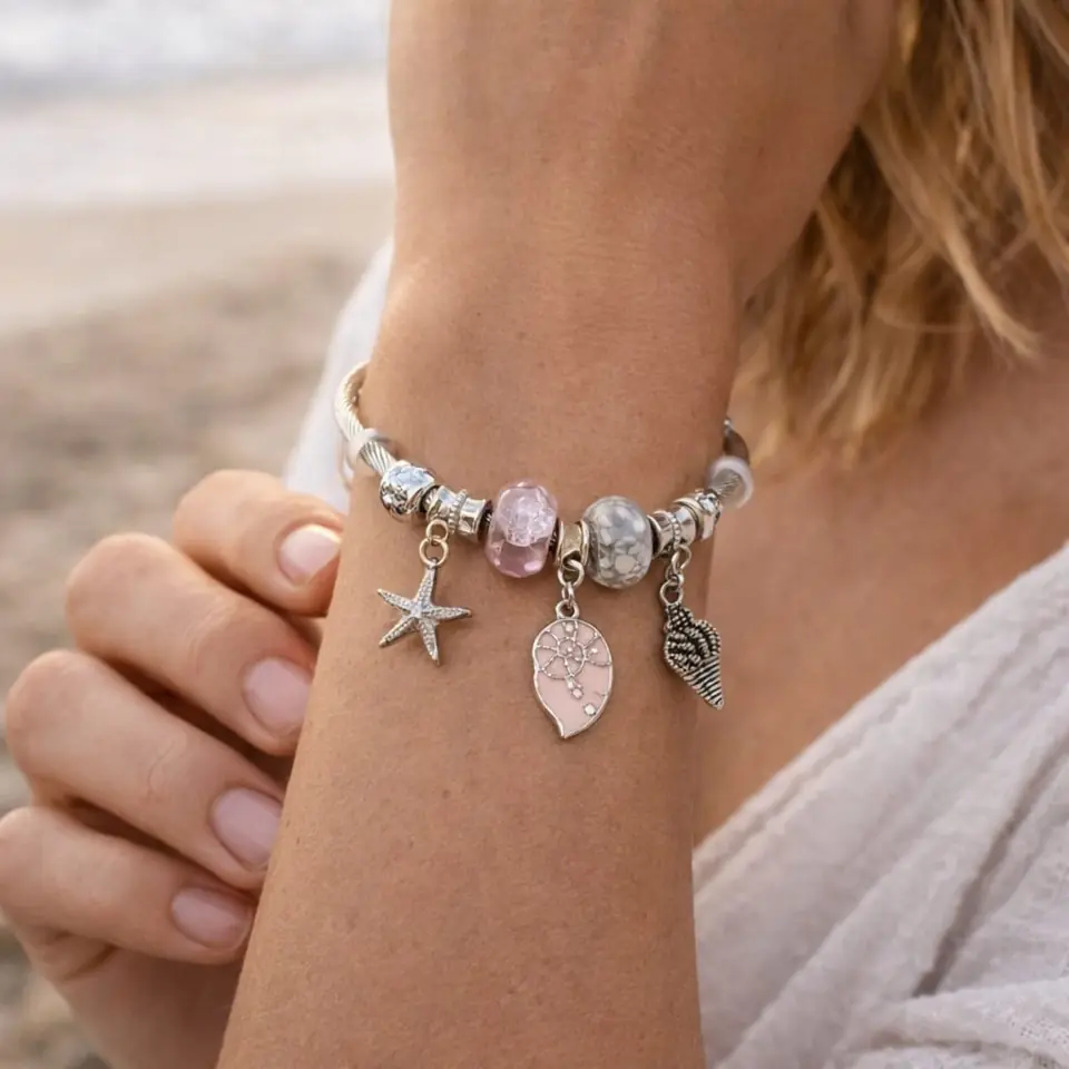 Pulsera con diseños marinos fantasia