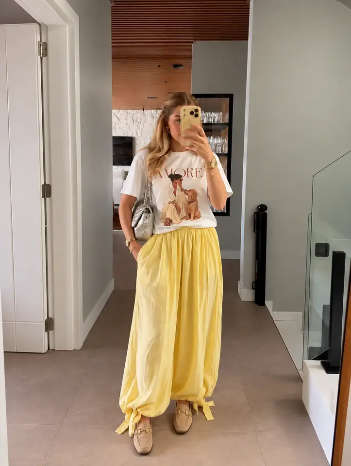 Pantalón Aladin Amarillo