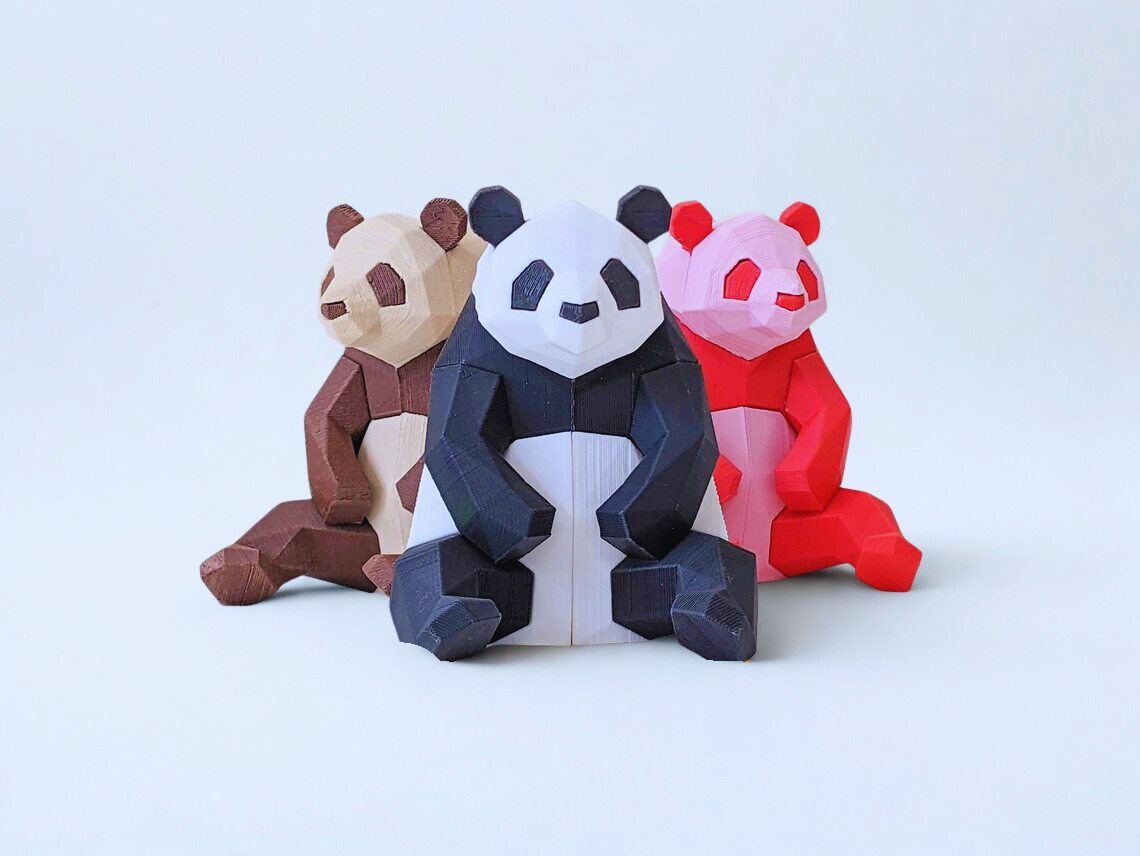 Puzzle 3D Panda — Tamaño Pequeño