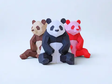 Puzzle 3D Panda — Tamaño Pequeño