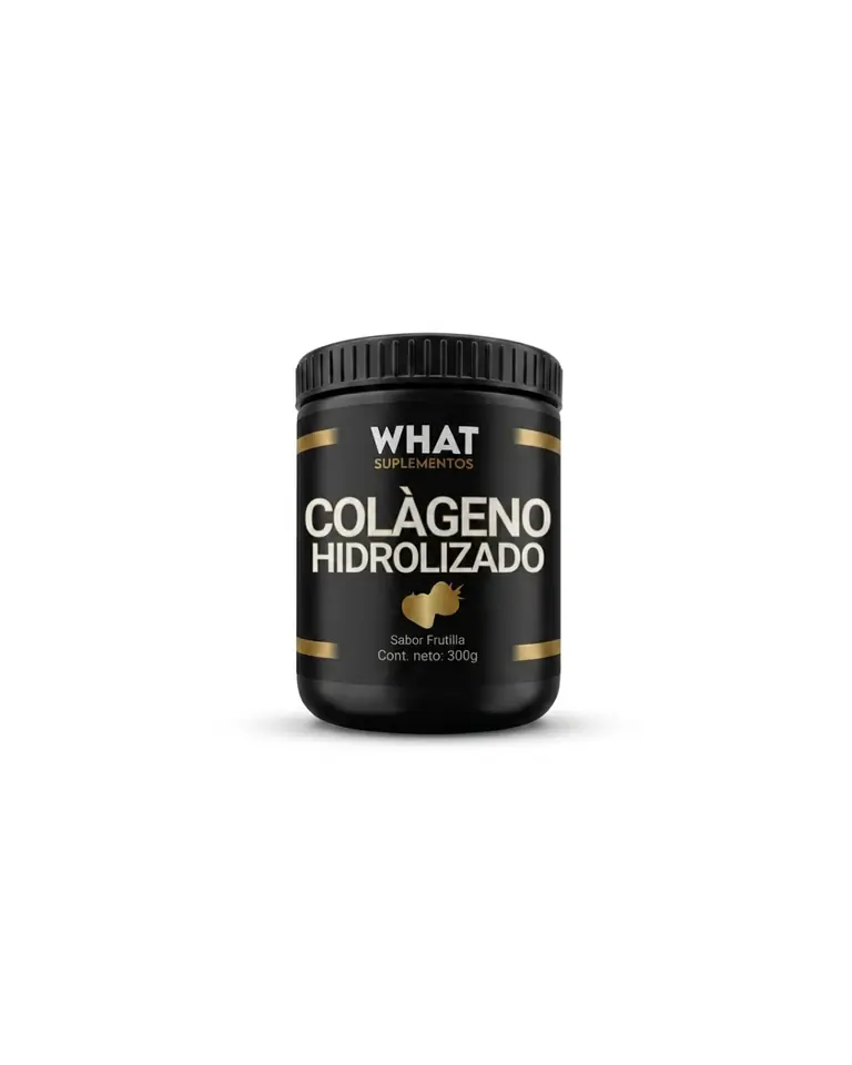 Colágeno Hidrolizado 300 g. Sabor Frutilla