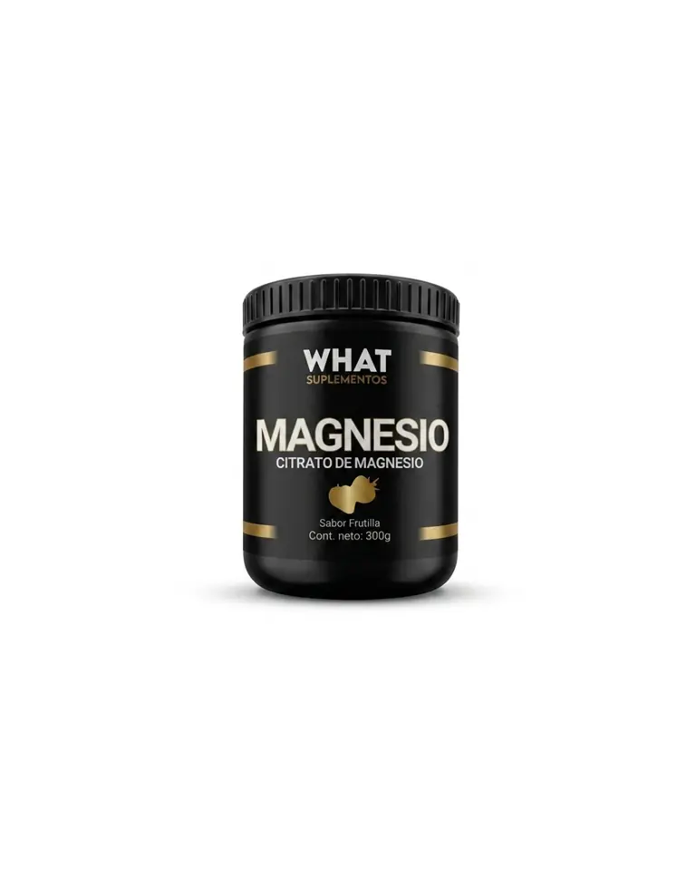 Citrato de Magnesio 300 g. Sabor Frutilla