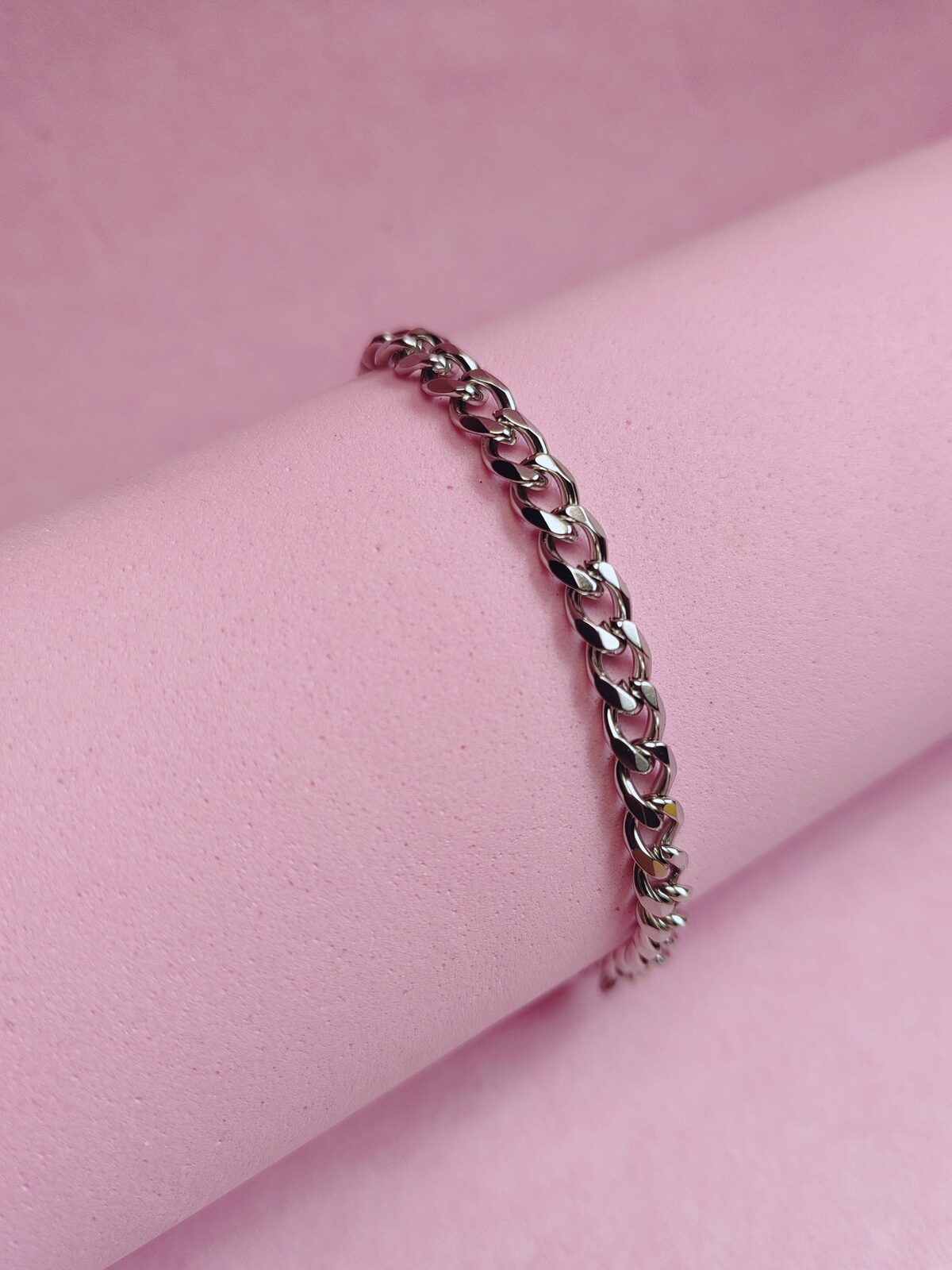 Pulsera de Acero Quirúrgico Cadena Grumet / Curb