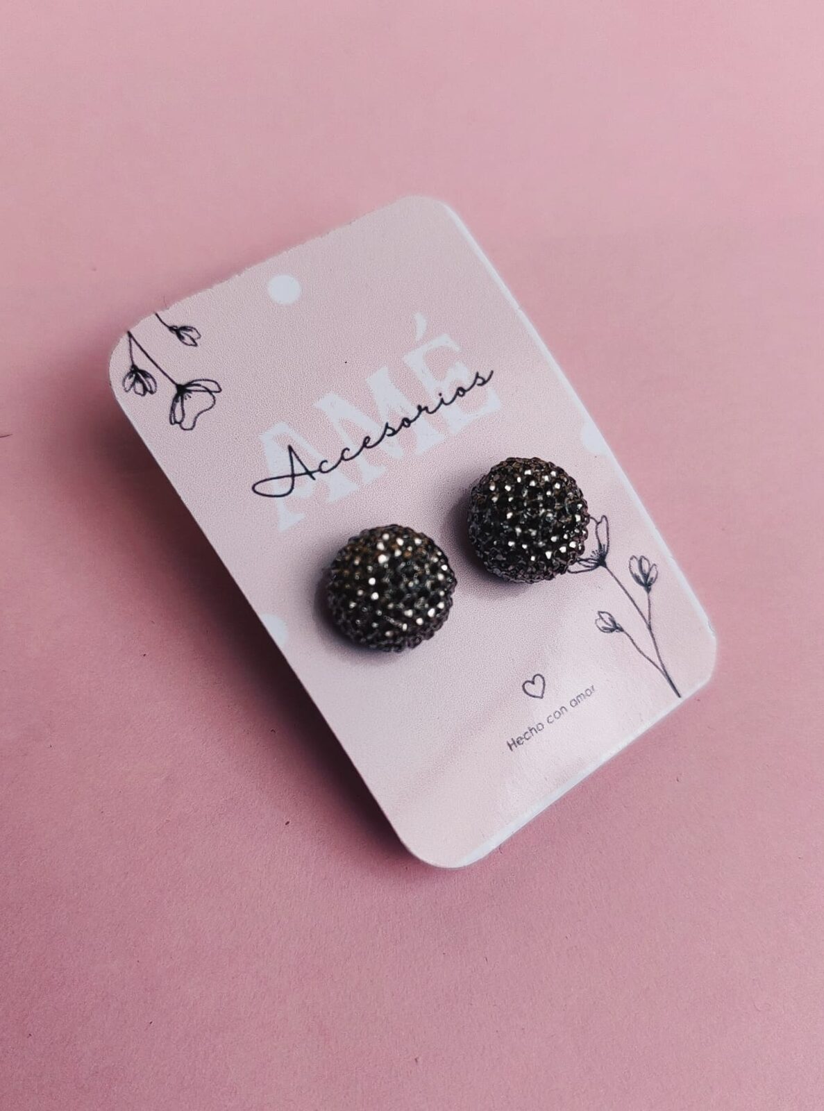 Aros Glitter Sphere Gunmetal
