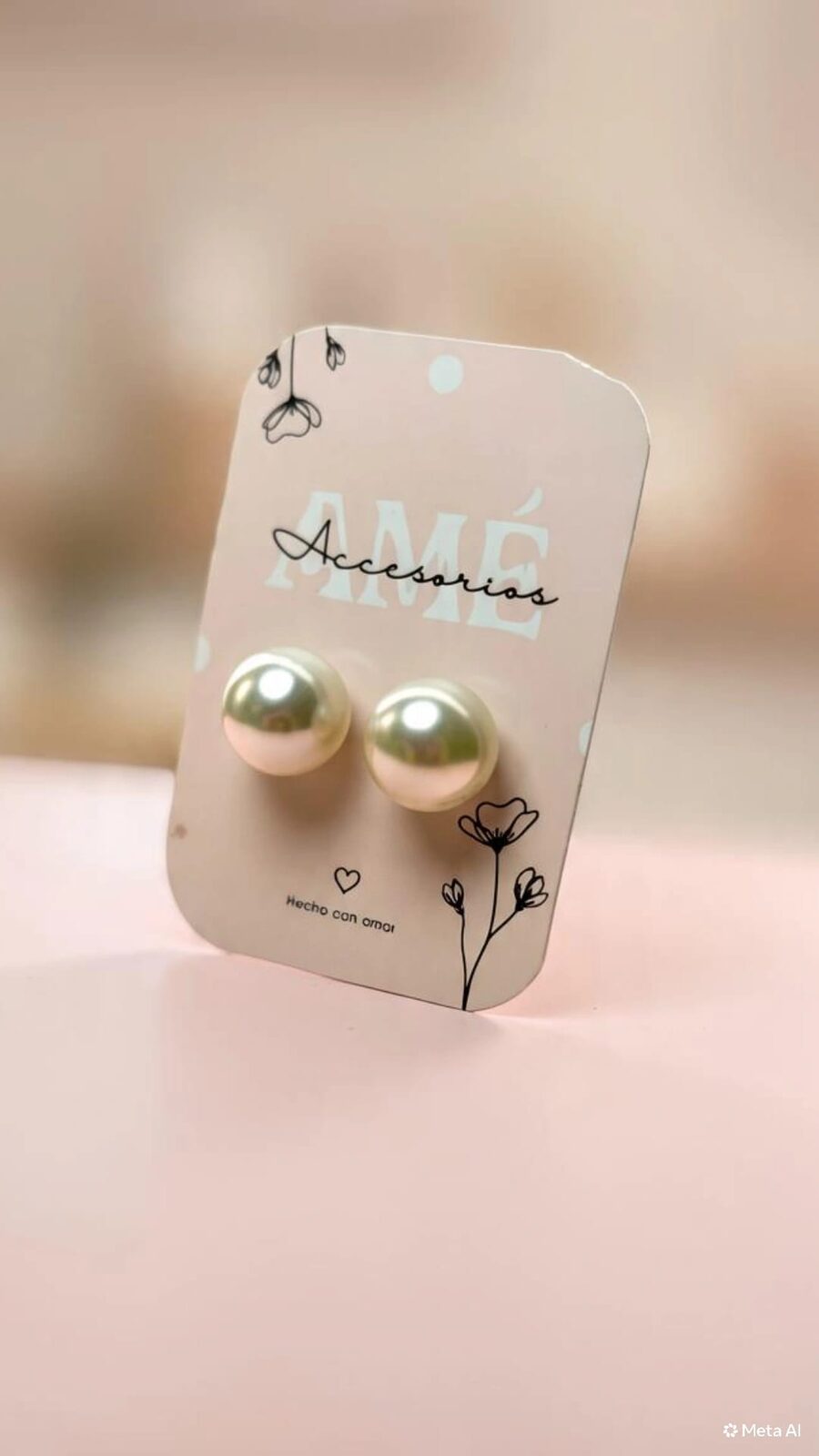 Aros Mini Pearl Studs