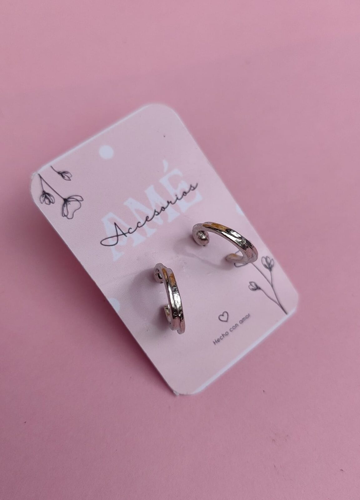 Argollas Double Band Silver