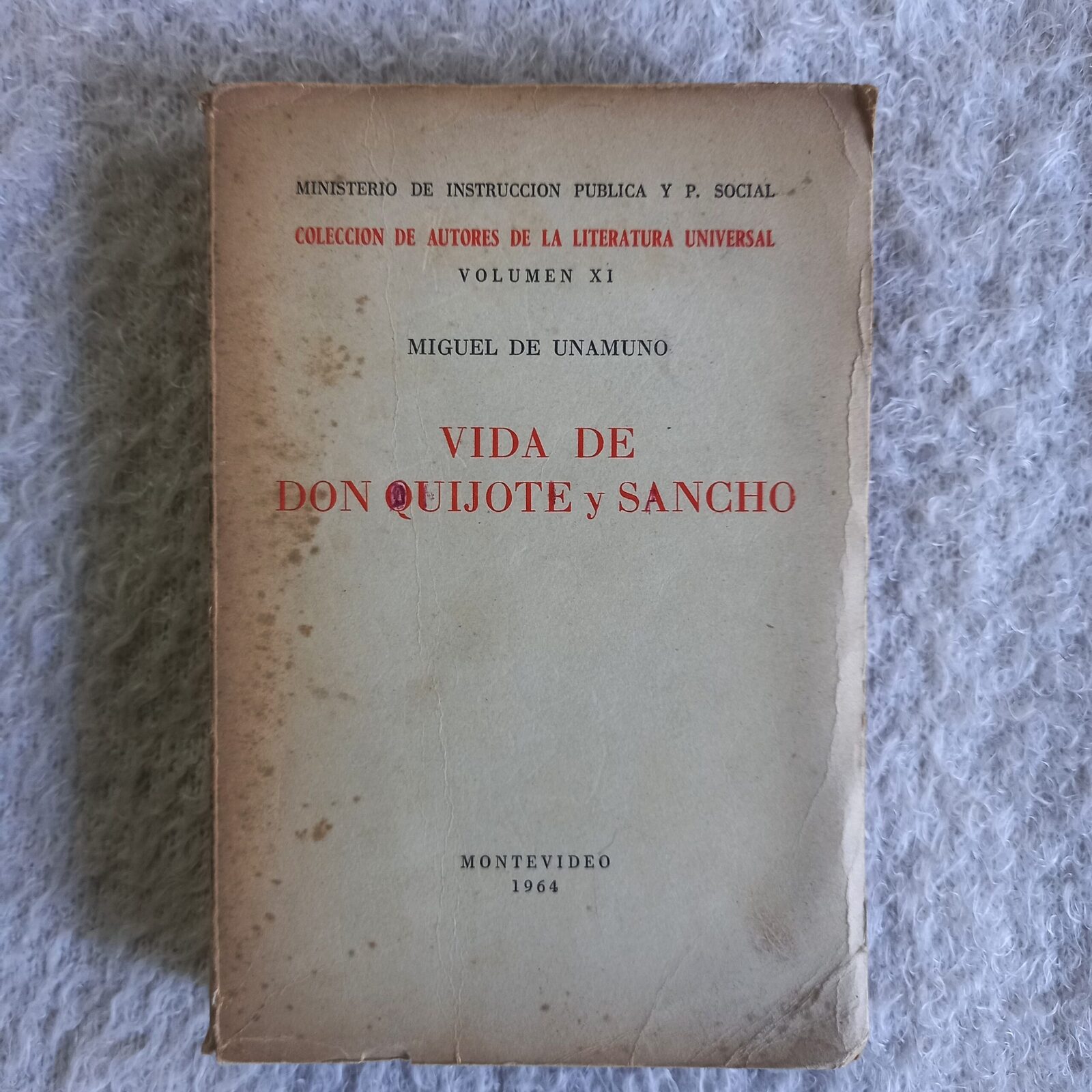 Vida de Don Quijote y Sancho. Miguel de Unamuno