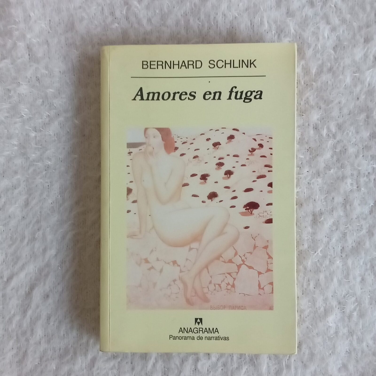 Amores en fuga. Bernhard Schlink
