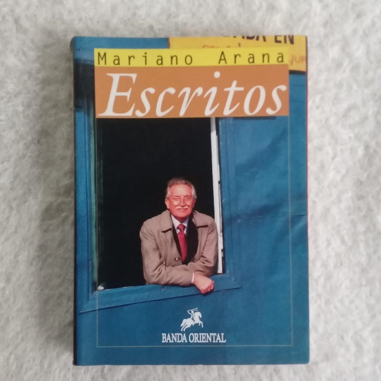 Escritos. Mariano Arana. Firmado