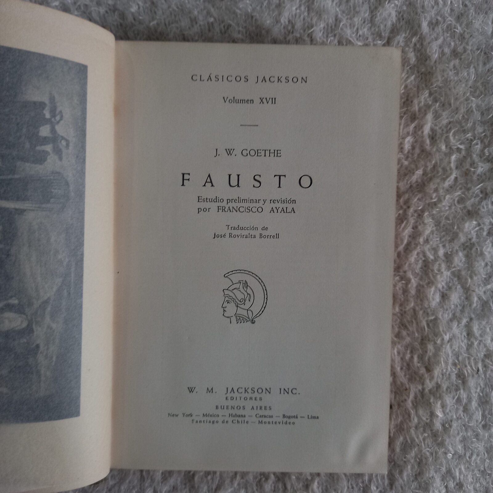 Fausto. J. W. Goethe