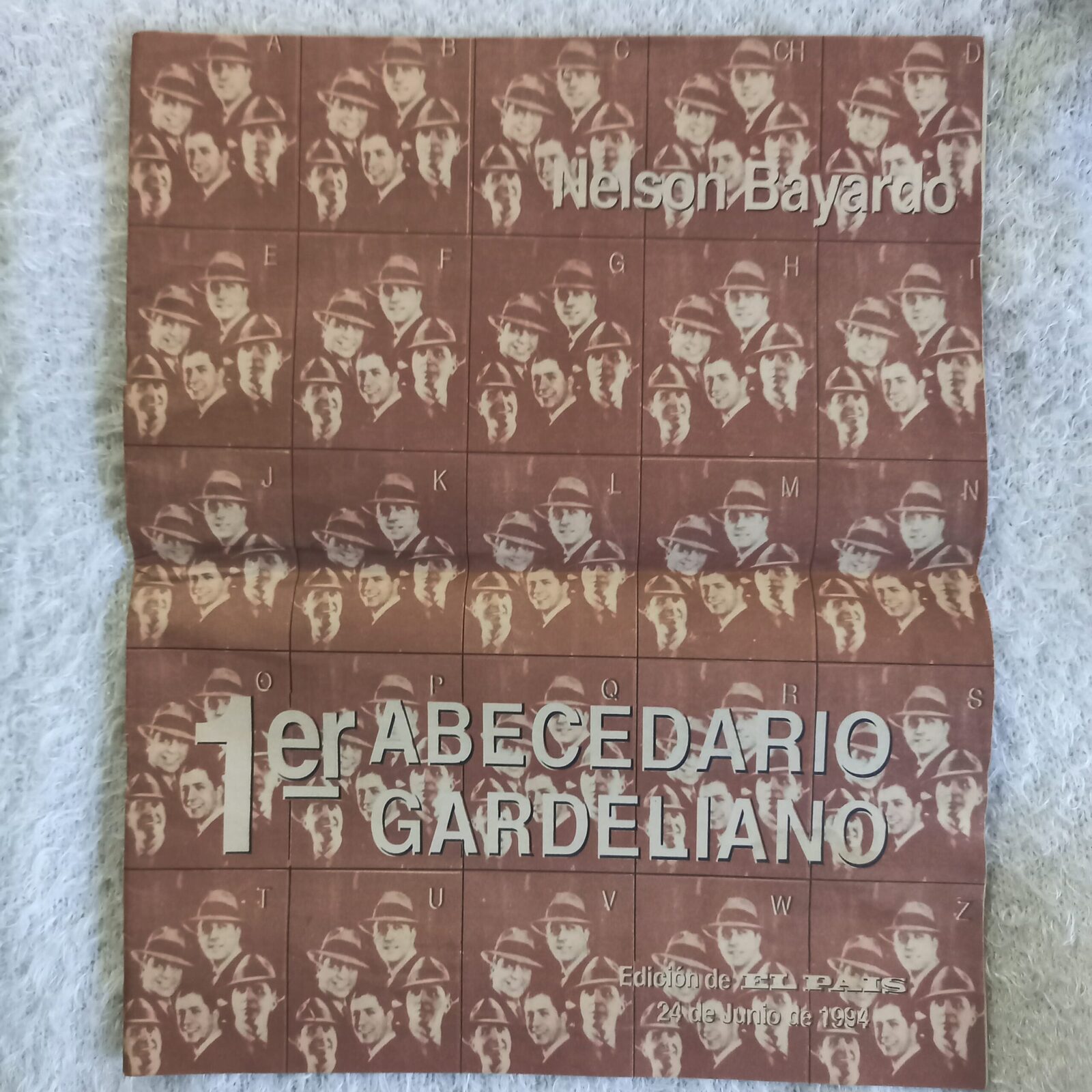 1er Abecedario. Gardeliano Revista. Nelson Bayardo