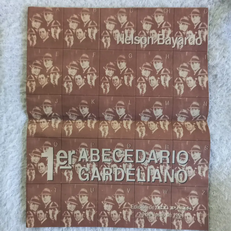 1er Abecedario. Gardeliano Revista. Nelson Bayardo