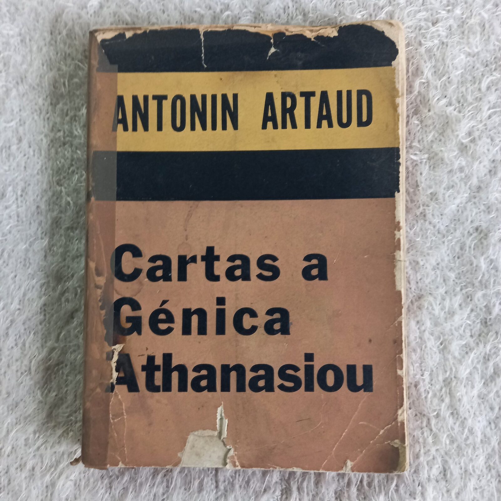 Cartas a Génica Athanasiou. Antonin Artaud
