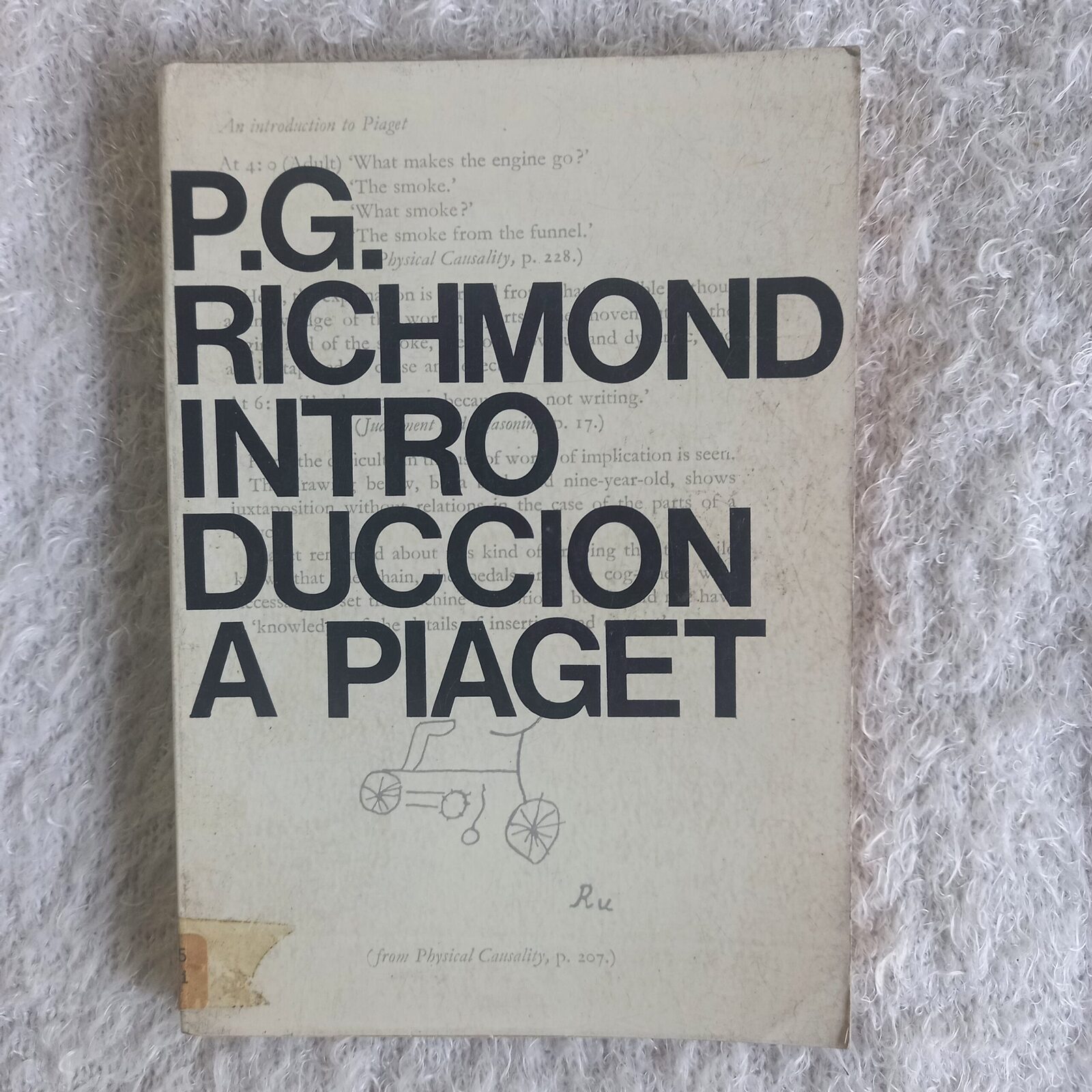 Introducción a Piaget. P. G. Richmond