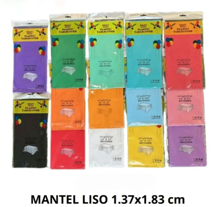 Manteles Lisos 1.37x 1.83m