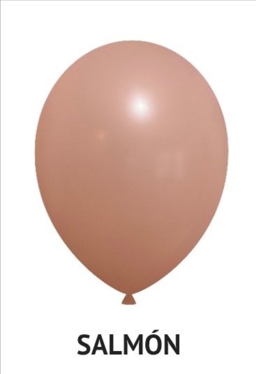 Globo Pastel  R10 salmón x50