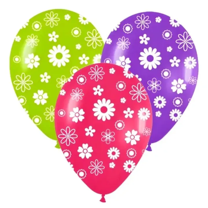 Globo  Flores x50