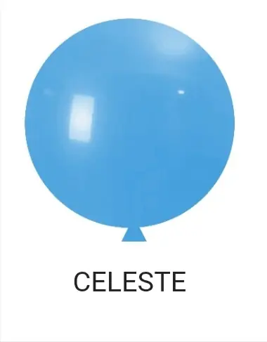 Globo R36 celeste