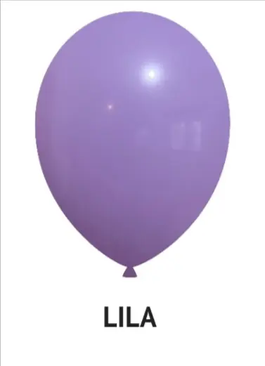 Globo pastel lila R12 x50