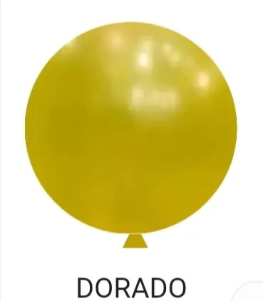 Globo R36 Perlado dorado