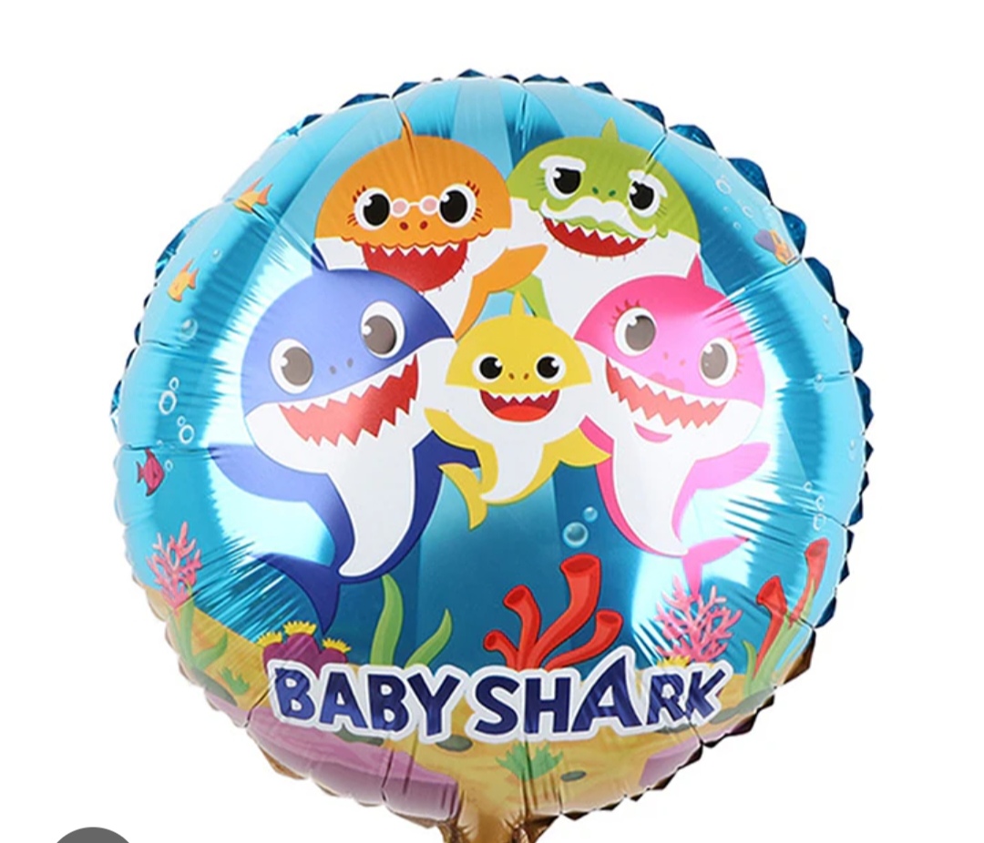 Globo redondo baby shark