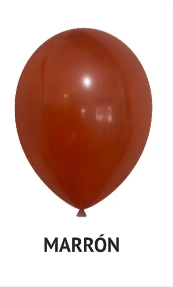Globo Marrón R12 x 50